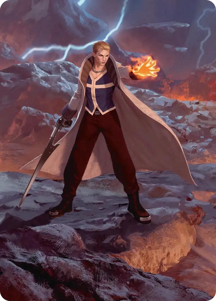 Seifer, Balamb Rival Scene Art Card [FINAL FANTASY Art Series] | Spectrum Games