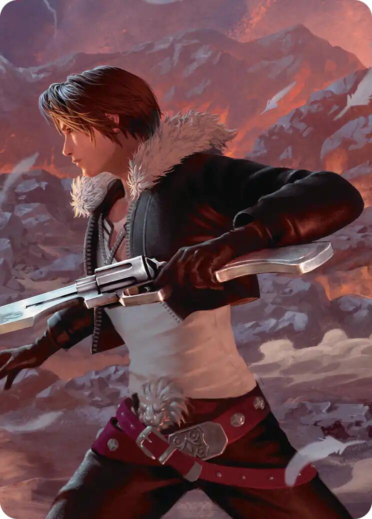 Squall, Gunblade Duelist Scene Art Card [FINAL FANTASY Art Series] | Spectrum Games