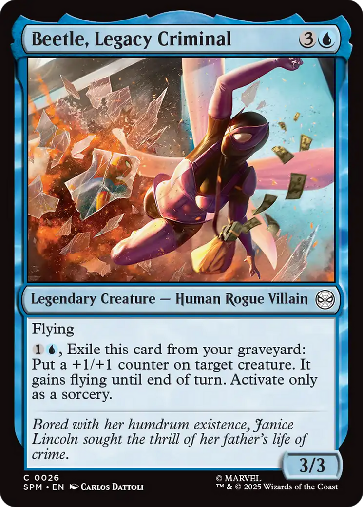Beetle, Legacy Criminal [Marvel's Spider-Man] | Spectrum Games