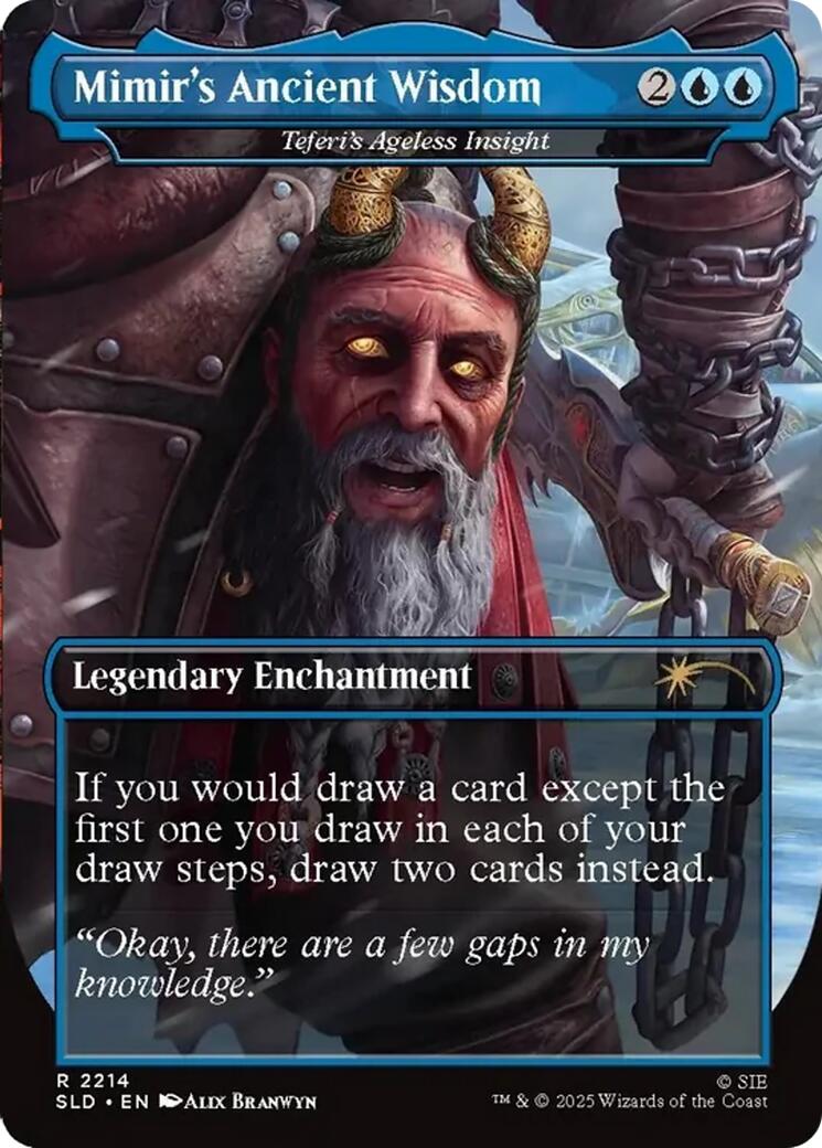 Mimir's Ancient Wisdom - Teferi's Ageless Insight [Secret Lair Drop Series] | Spectrum Games