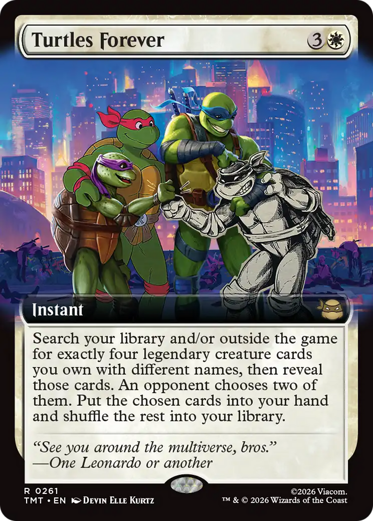 Turtles Forever (Extended Art) [Teenage Mutant Ninja Turtles] | Spectrum Games