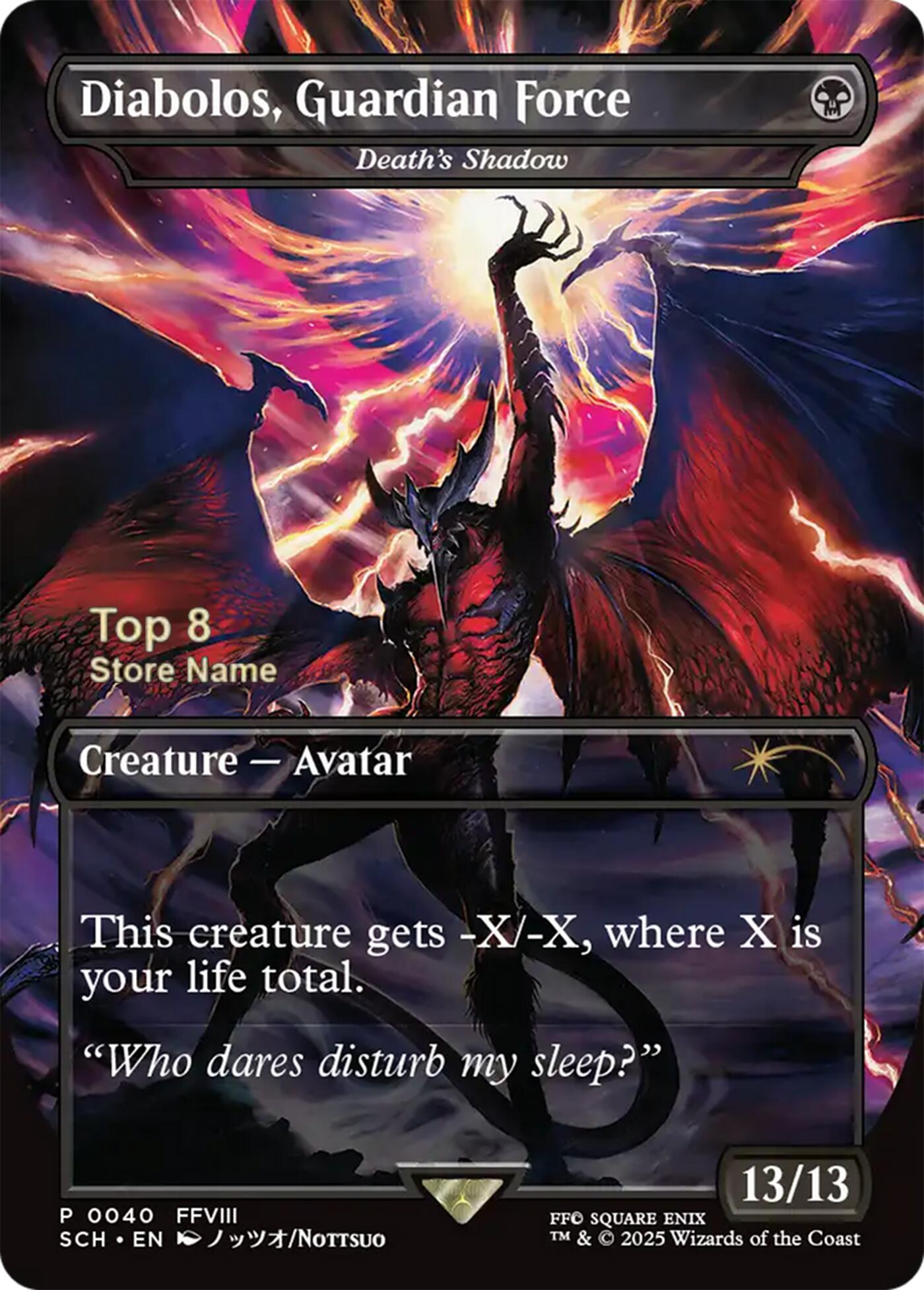 Diabolos, Guardian Force - Death's Shadow (Top 8) [Store Championships 2025] | Spectrum Games