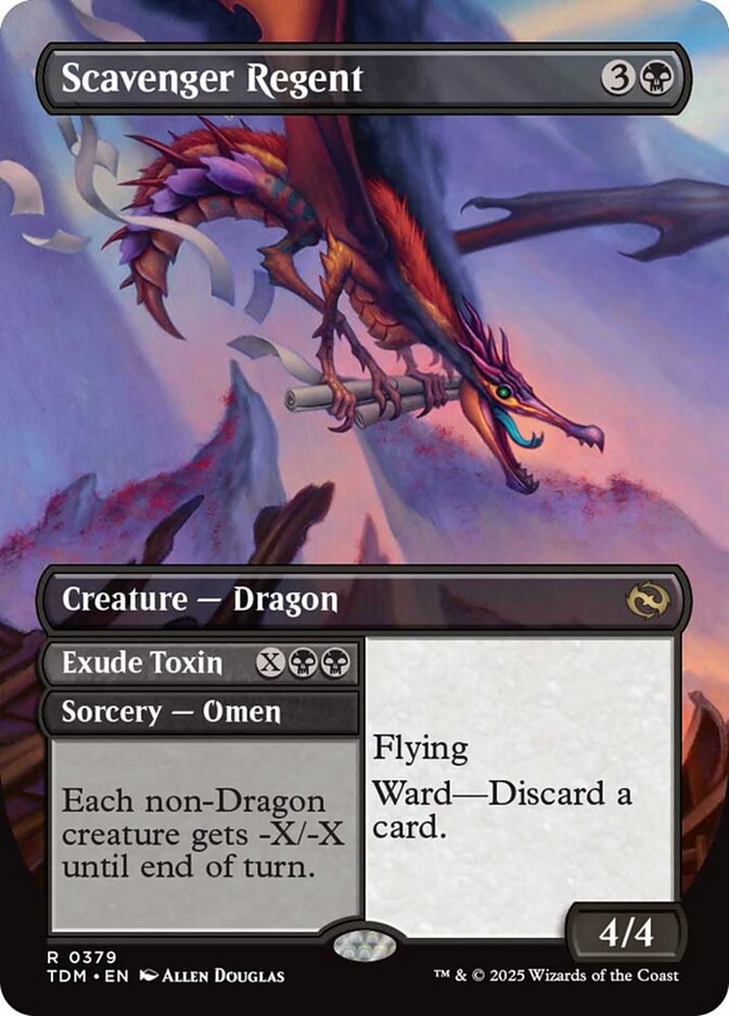 Scavenger Regent (Borderless) [Tarkir: Dragonstorm] | Spectrum Games
