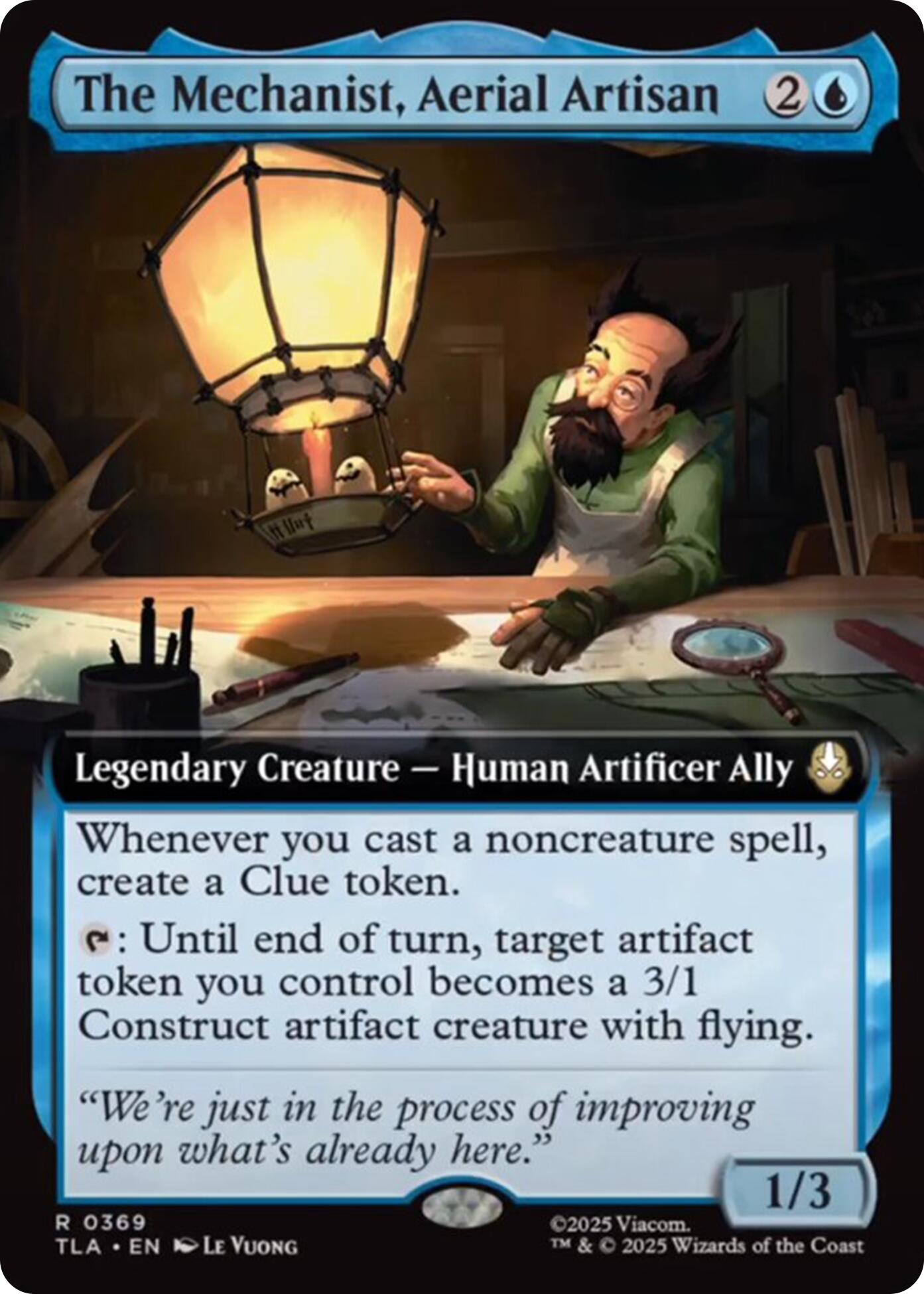 The Mechanist, Aerial Artisan (Extended Art) [Avatar: The Last Airbender] | Spectrum Games