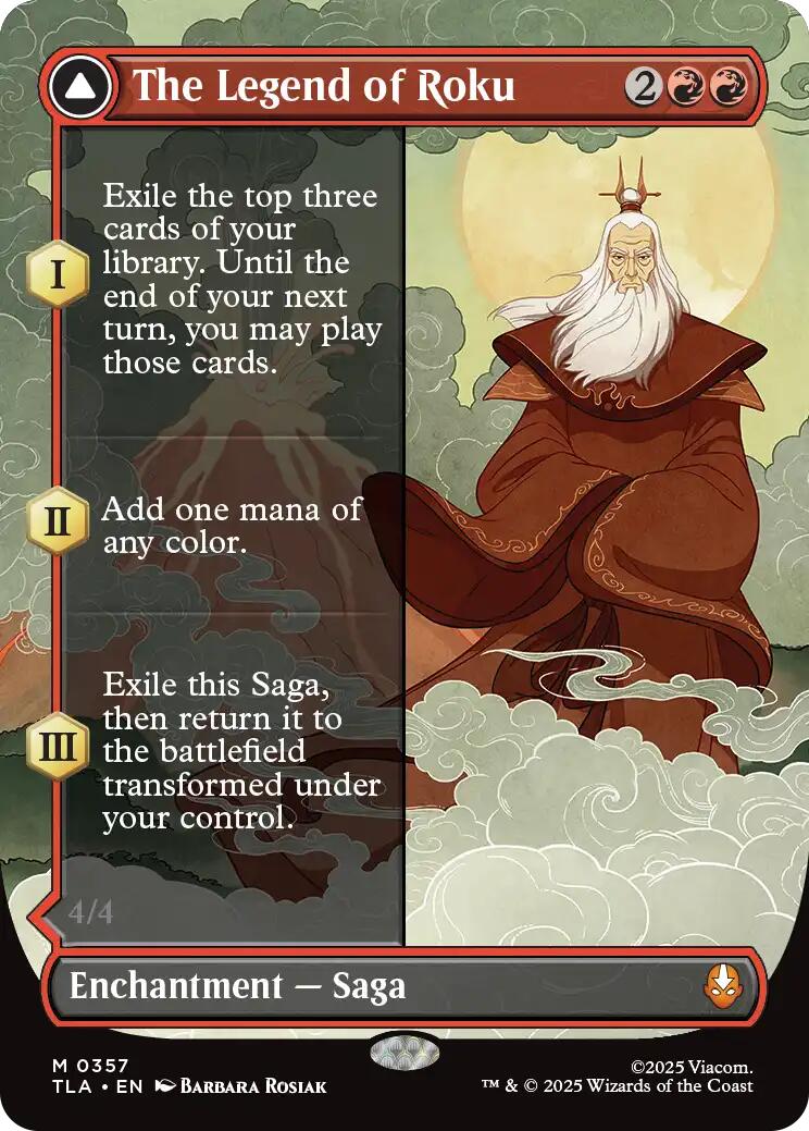 The Legend of Roku (Borderless) [Avatar: The Last Airbender] | Spectrum Games