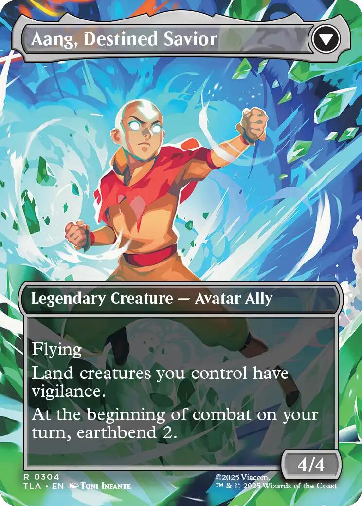 Aang, at the Crossroads (Borderless) [Avatar: The Last Airbender] | Spectrum Games