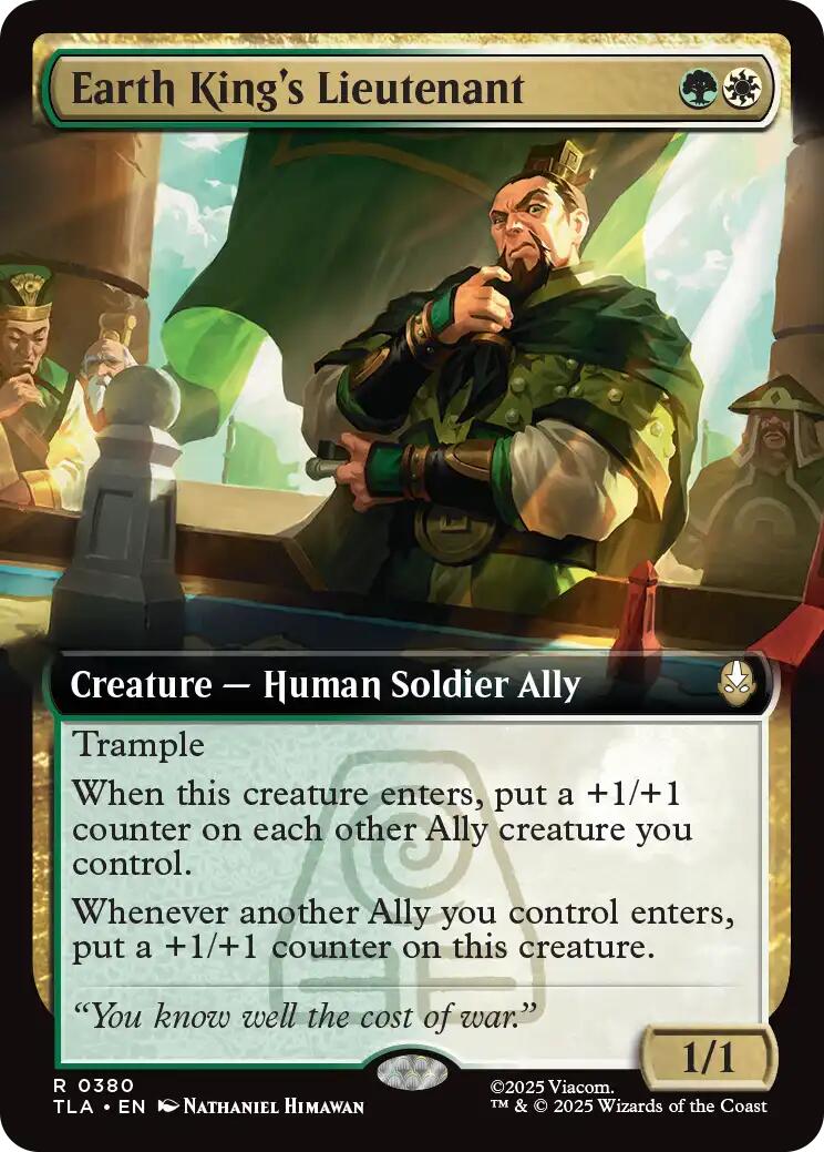 Earth King's Lieutenant (Extended Art) [Avatar: The Last Airbender] | Spectrum Games