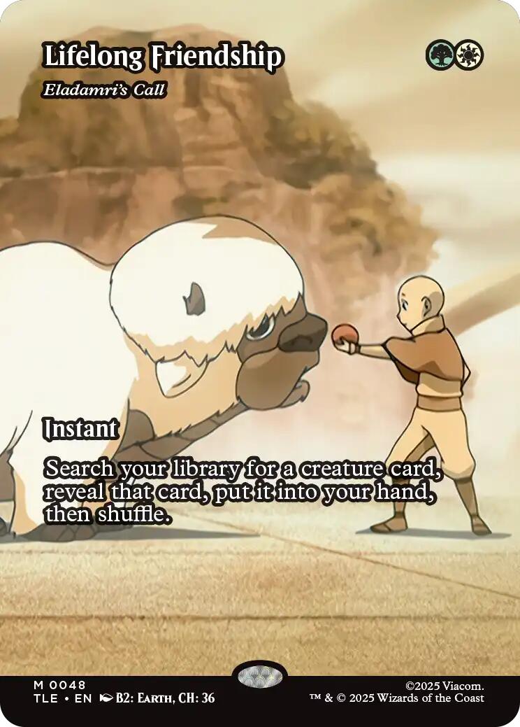 Lifelong Friendship - Eladamri's Call (Borderless) [Avatar: The Last Airbender: Eternal-Legal] | Spectrum Games