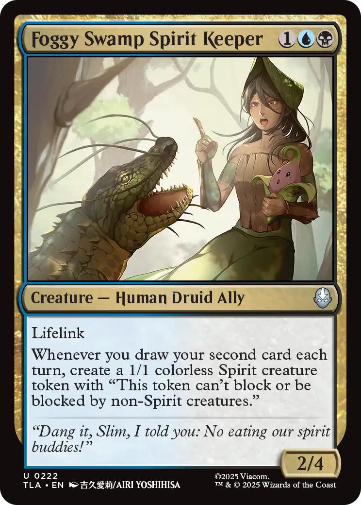 Foggy Swamp Spirit Keeper [Avatar: The Last Airbender] | Spectrum Games