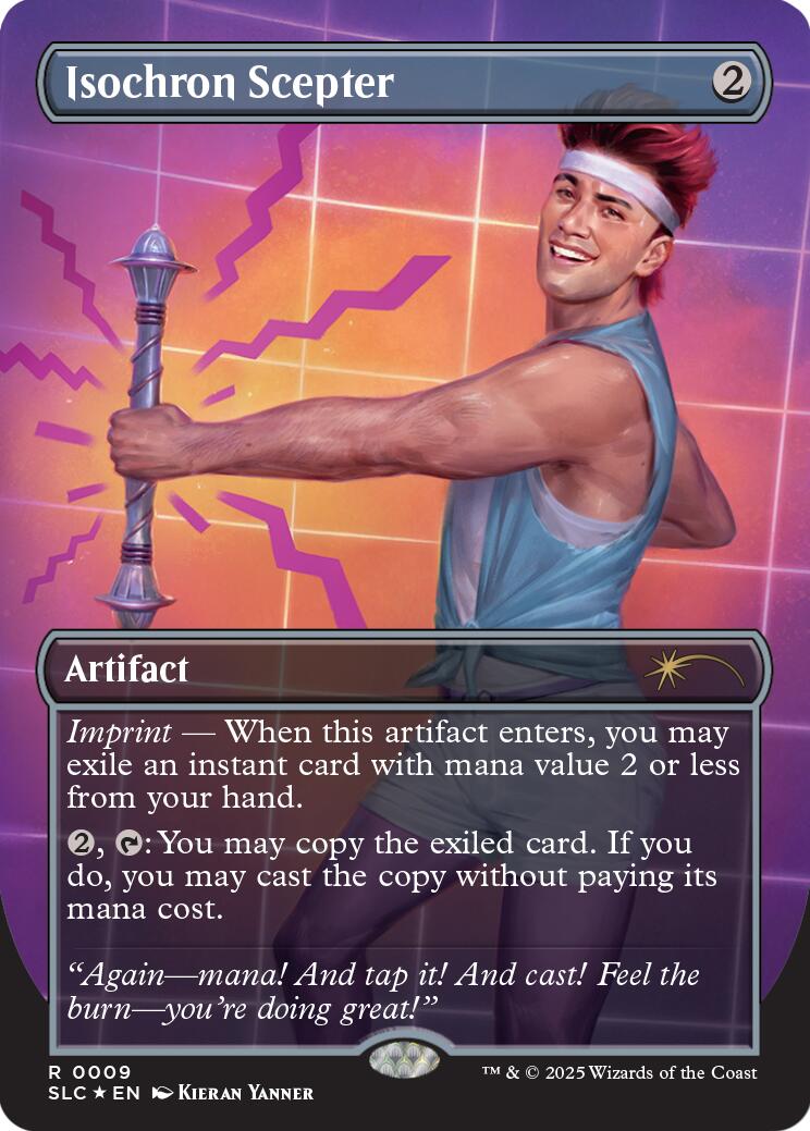 Isochron Scepter (Halo Foil) [Secret Lair Countdown Kit] | Spectrum Games