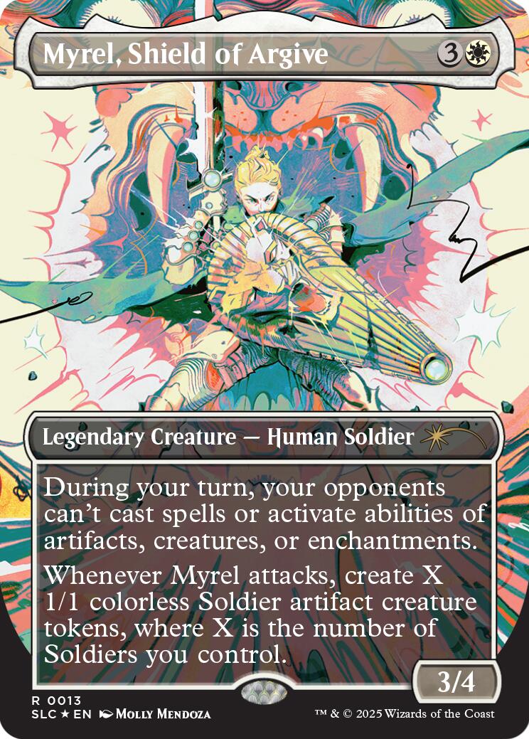 Myrel, Shield of Argive (Halo Foil) [Secret Lair Countdown Kit] | Spectrum Games