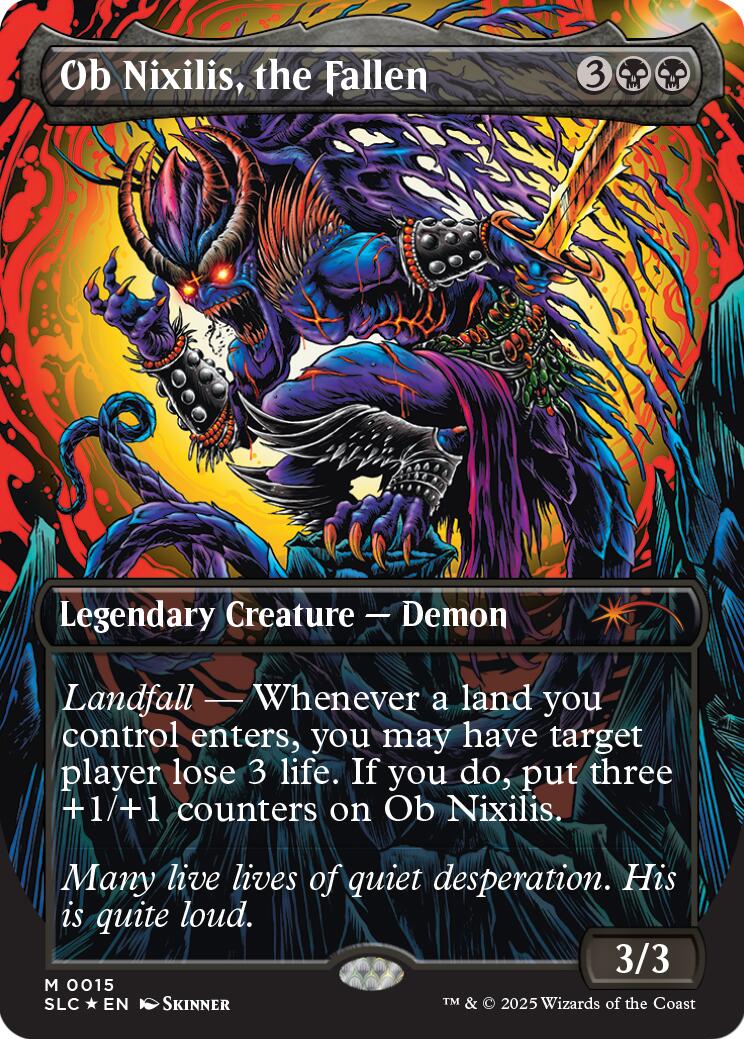 Ob Nixilis, the Fallen (Halo Foil) [Secret Lair Countdown Kit] | Spectrum Games