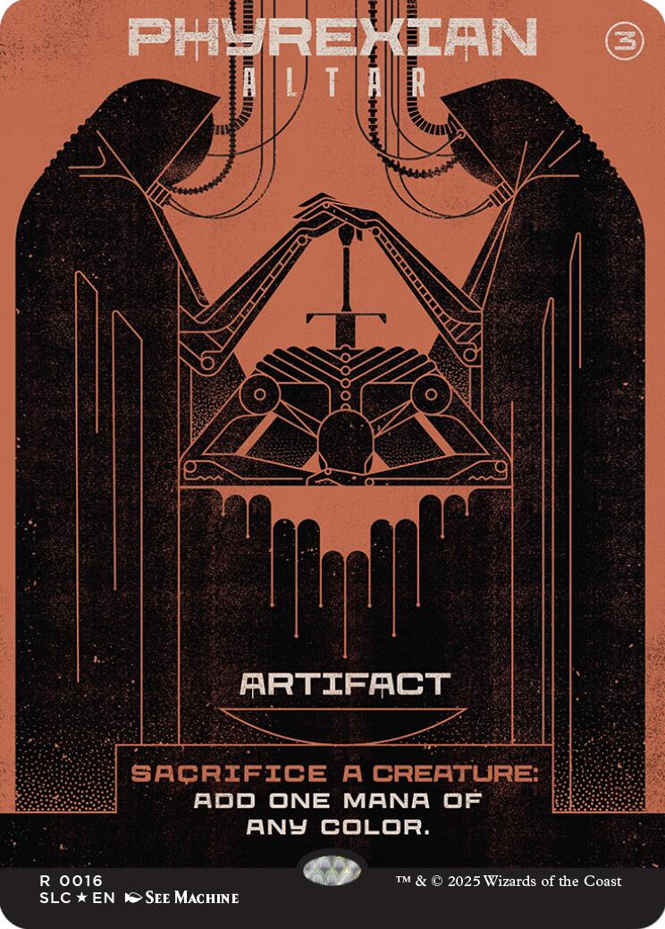 Phyrexian Altar (Halo Foil) [Secret Lair Countdown Kit] | Spectrum Games