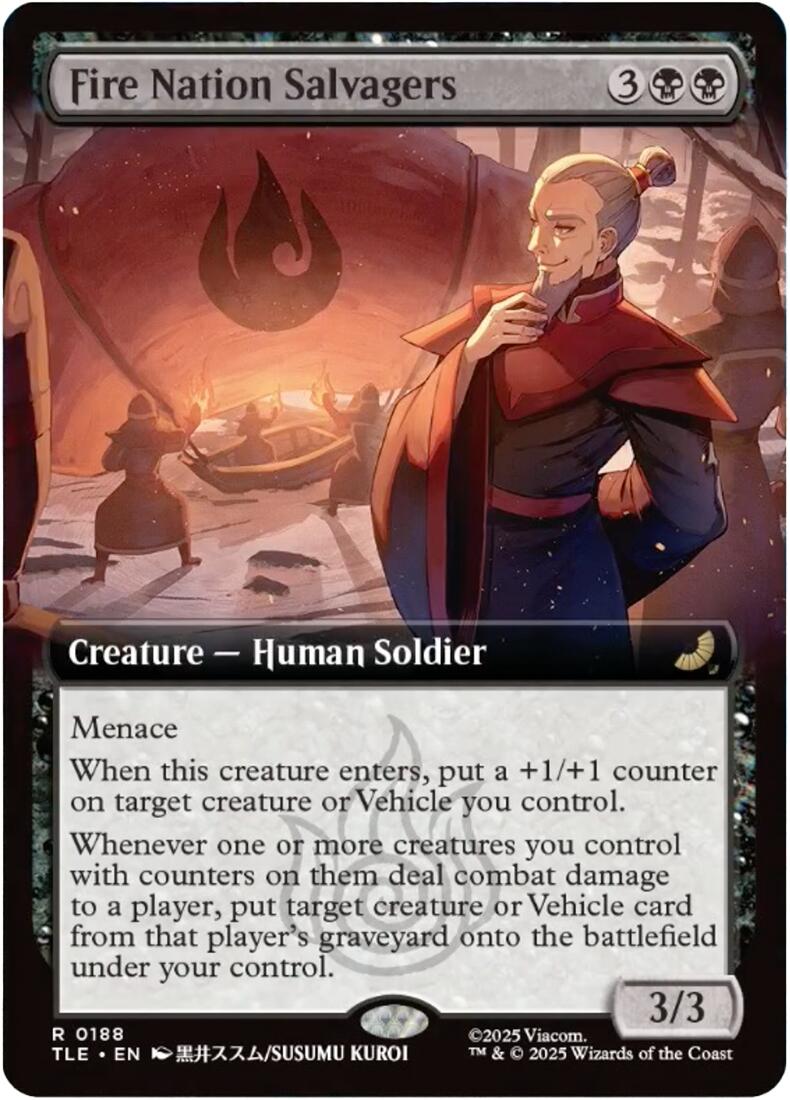 Fire Nation Salvagers (Extended Art) [Avatar: The Last Airbender: Eternal-Legal] | Spectrum Games