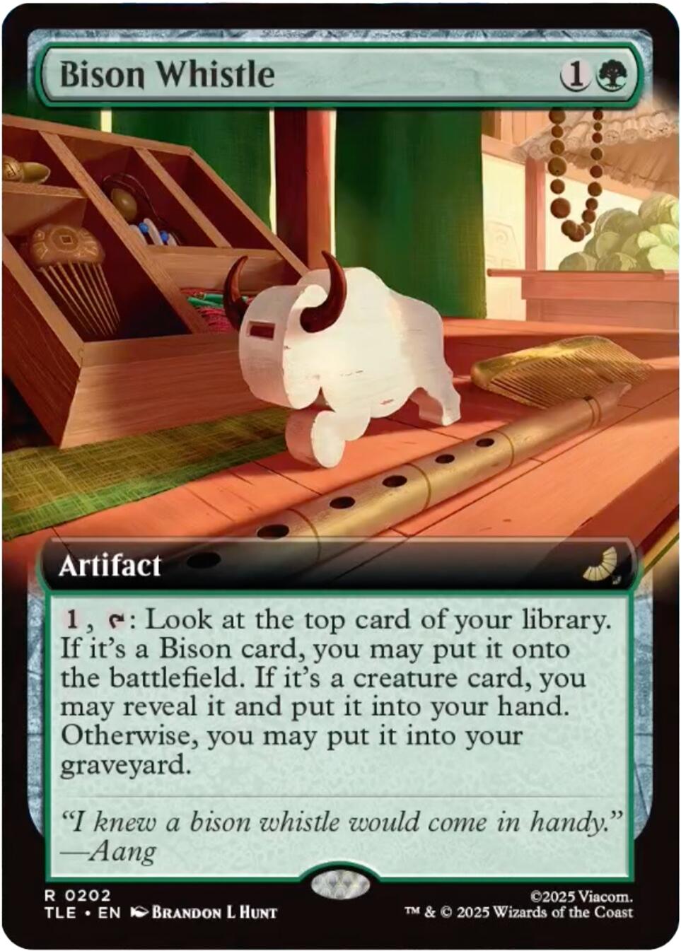 Bison Whistle (Extended Art) [Avatar: The Last Airbender: Eternal-Legal] | Spectrum Games