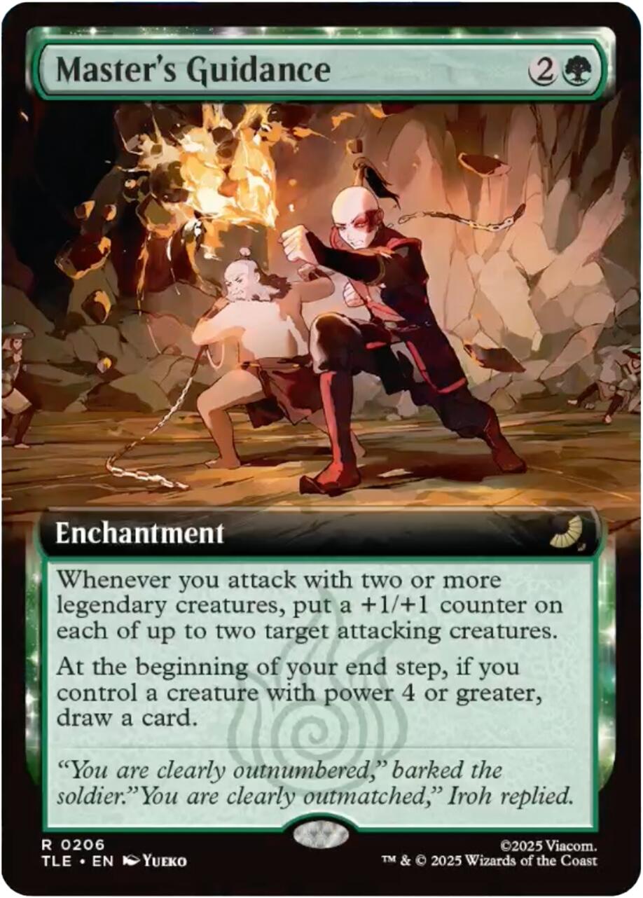 Master's Guidance (Extended Art) [Avatar: The Last Airbender: Eternal-Legal] | Spectrum Games