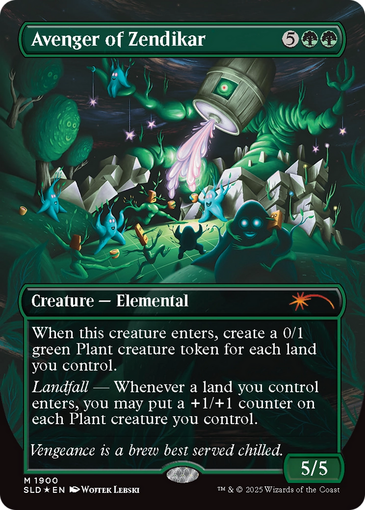 Avenger of Zendikar (Double Rainbow Foil) [Secret Lair Drop Series] | Spectrum Games