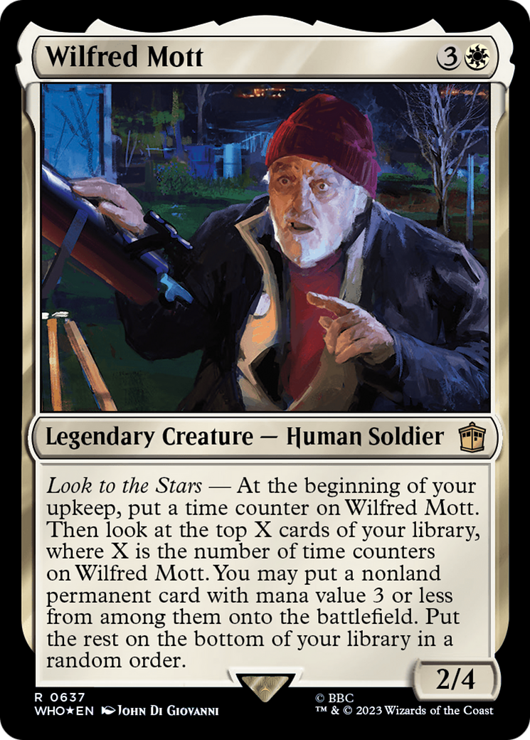Wilfred Mott (Surge Foil) [Doctor Who] | Spectrum Games