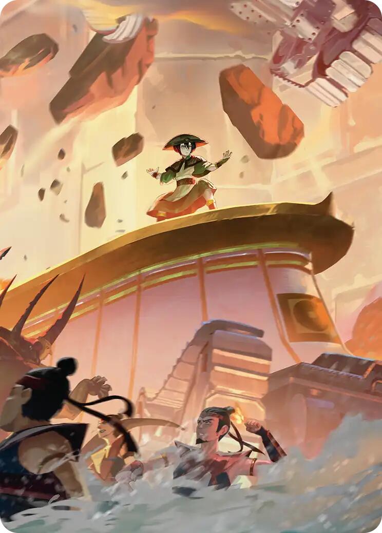 Earthshape Art Card [Avatar: The Last Airbender Art Series] | Spectrum Games