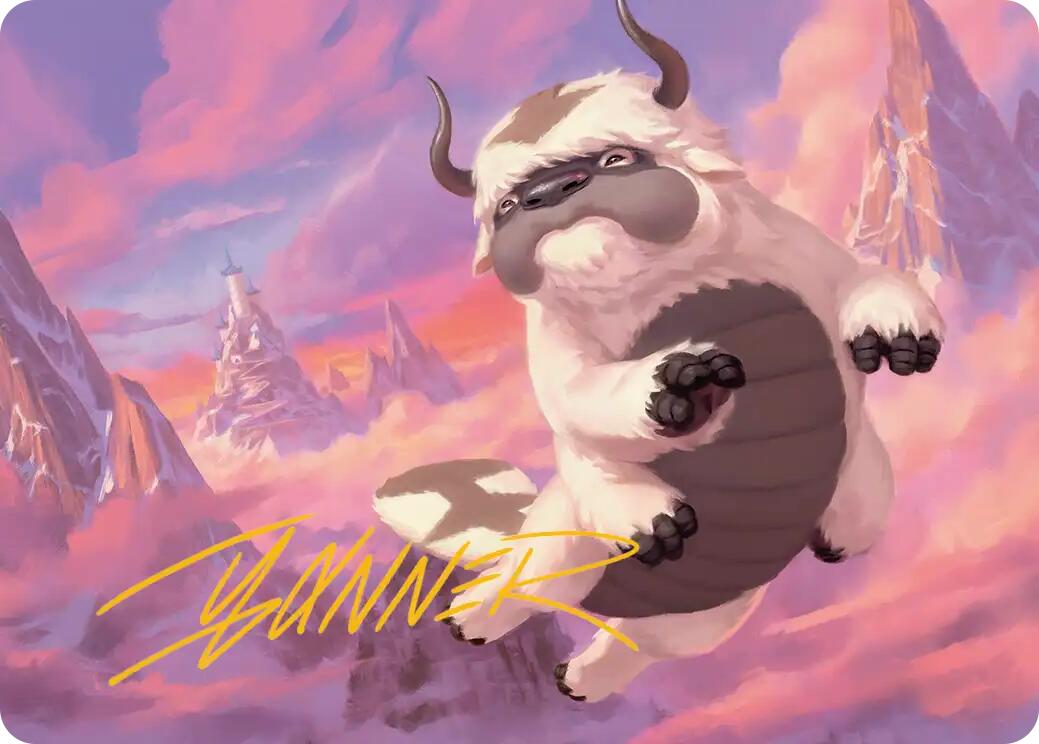 Appa, Aang's Companion Art Card (Gold-Stamped Signature) [Avatar: The Last Airbender Art Series] | Spectrum Games
