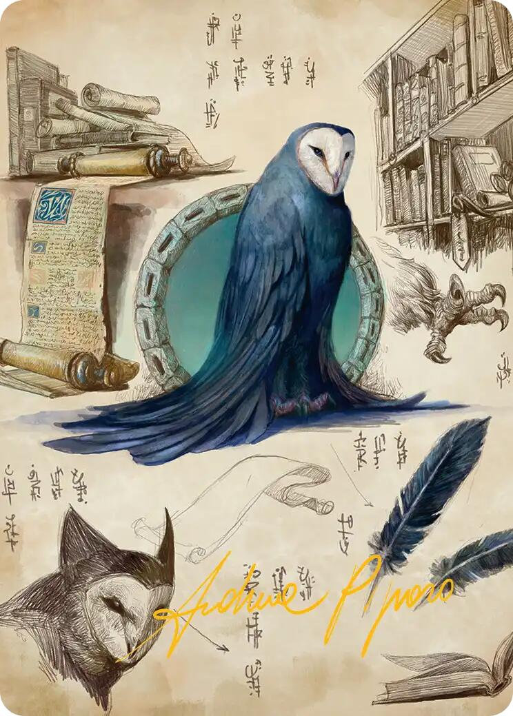 Wan Shi Tong, Librarian Art Card (Gold-Stamped Signature) [Avatar: The Last Airbender Art Series] | Spectrum Games