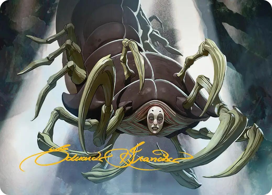 Koh, the Face Stealer Art Card (Gold-Stamped Signature) [Avatar: The Last Airbender Art Series] | Spectrum Games