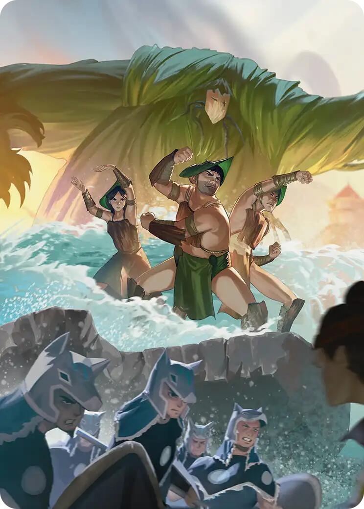 Swampbenders Art Card [Avatar: The Last Airbender Art Series] | Spectrum Games