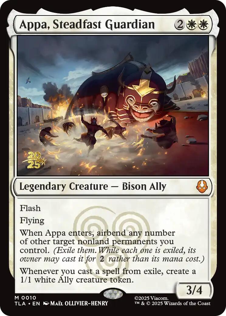 Appa, Steadfast Guardian [Avatar: The Last Airbender Prerelease Cards] | Spectrum Games