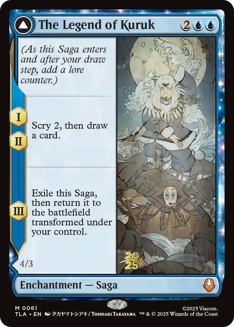 The Legend of Kuruk [Avatar: The Last Airbender Prerelease Cards] | Spectrum Games