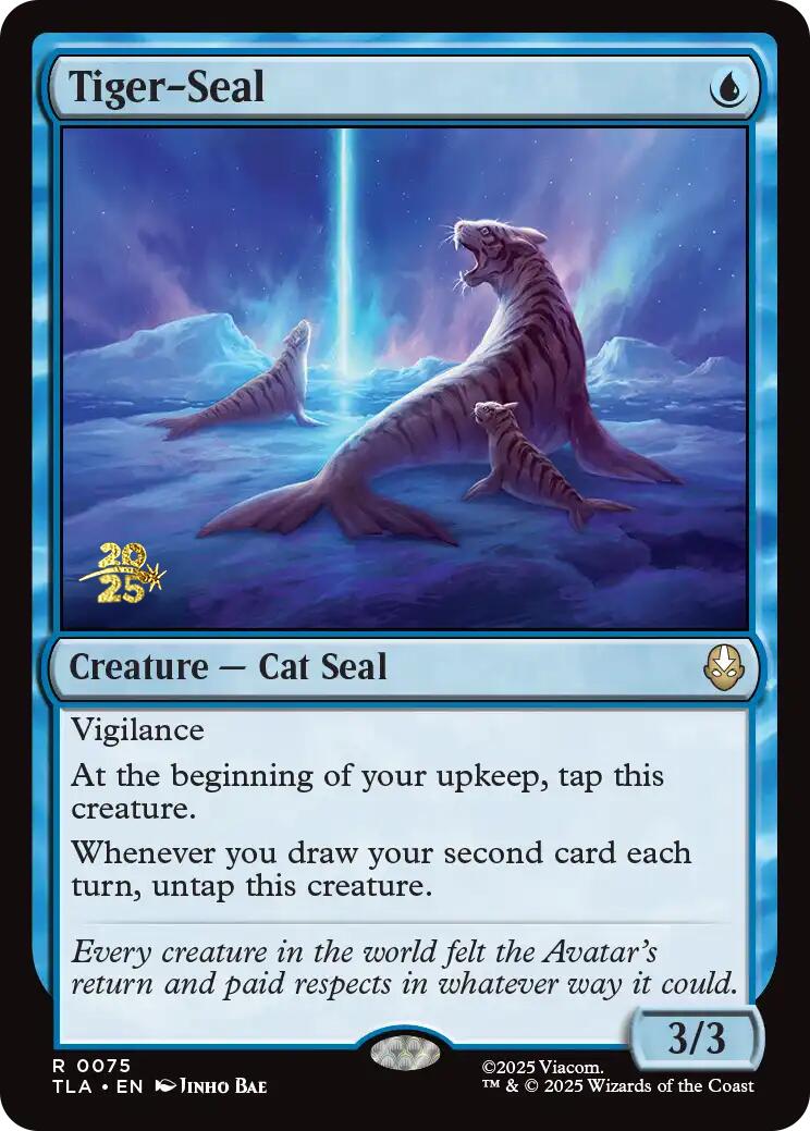 Tiger-Seal [Avatar: The Last Airbender Prerelease Cards] | Spectrum Games