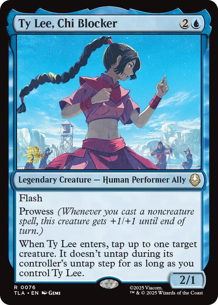 Ty Lee, Chi Blocker [Avatar: The Last Airbender Prerelease Cards] | Spectrum Games