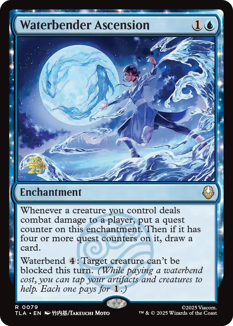 Waterbender Ascension [Avatar: The Last Airbender Prerelease Cards] | Spectrum Games