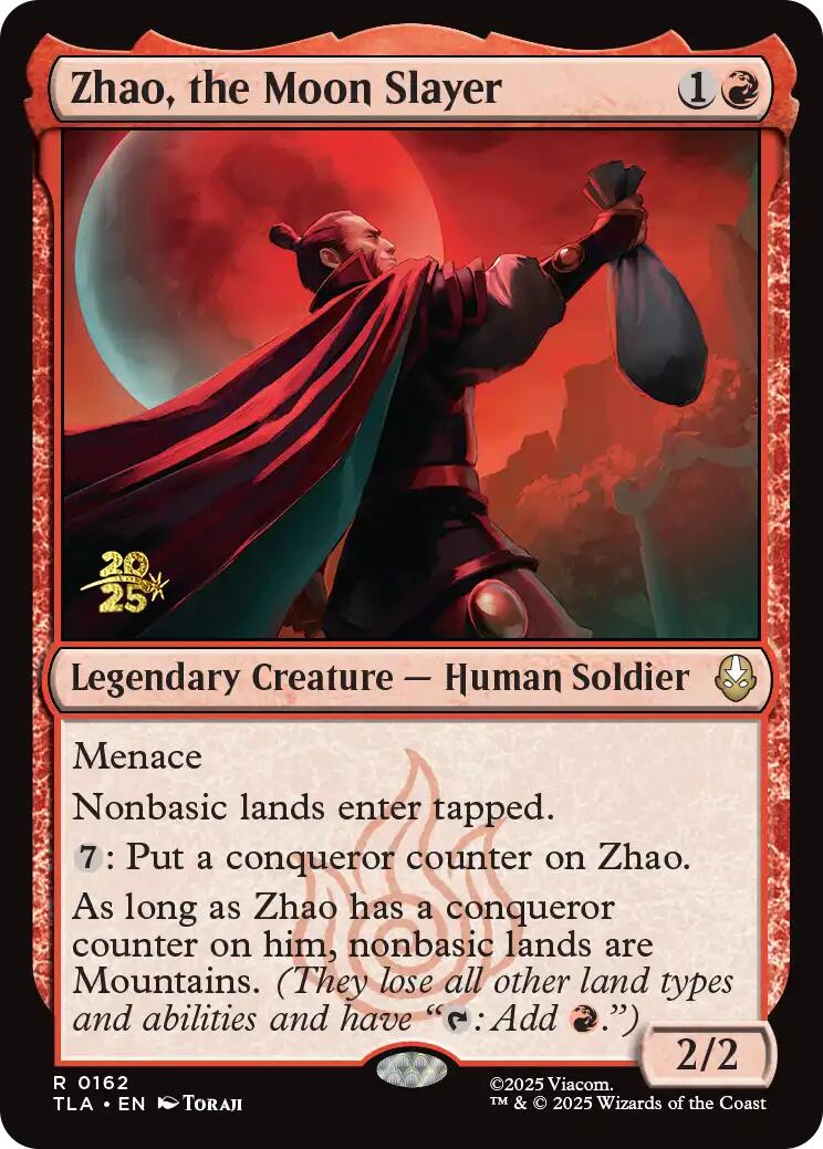 Zhao, the Moon Slayer [Avatar: The Last Airbender Prerelease Cards] | Spectrum Games