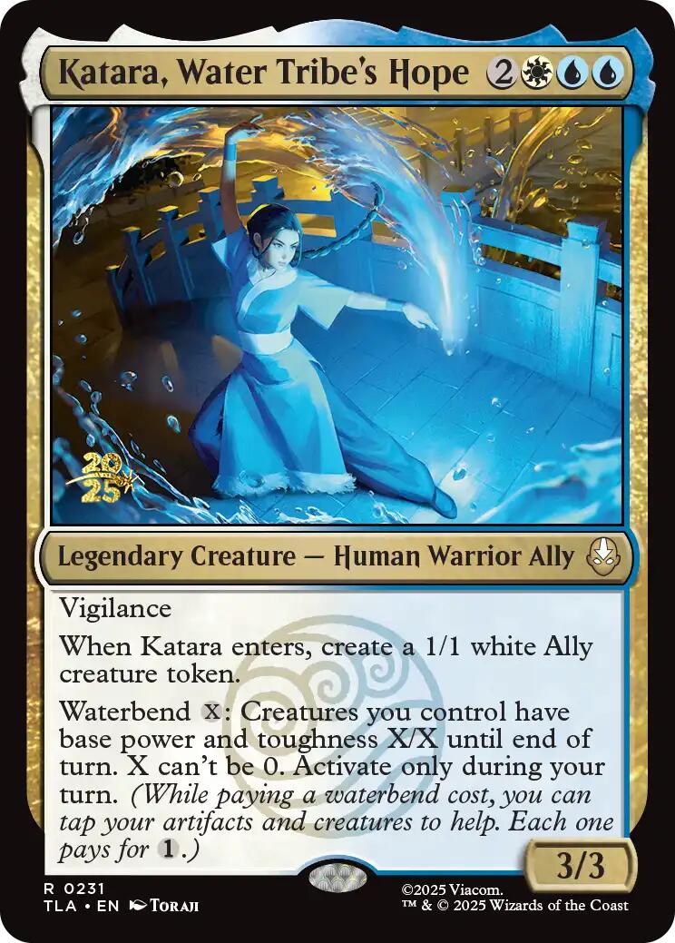 Katara, Water Tribe's Hope [Avatar: The Last Airbender Prerelease Cards] | Spectrum Games