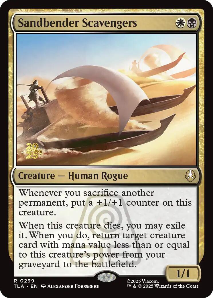 Sandbender Scavengers [Avatar: The Last Airbender Prerelease Cards] | Spectrum Games