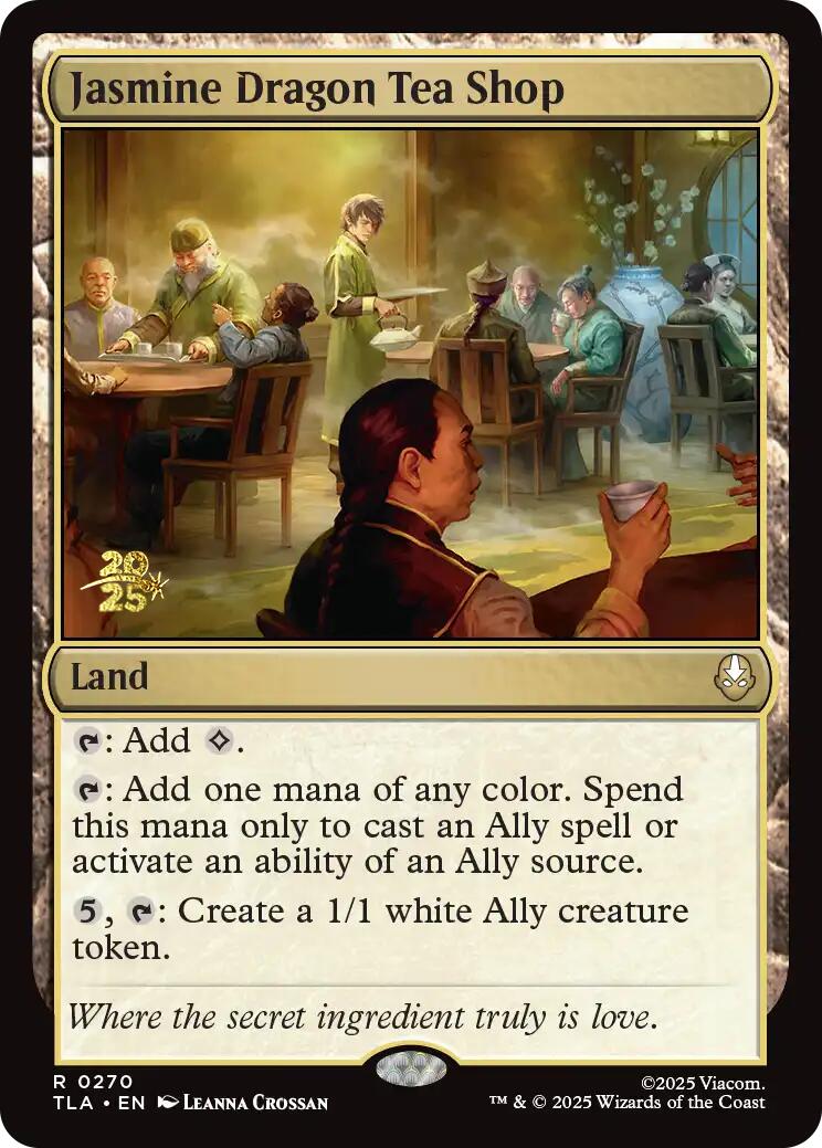 Jasmine Dragon Tea Shop [Avatar: The Last Airbender Prerelease Cards] | Spectrum Games