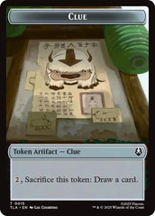 Ally (0004) // Clue (0015) Double-Sided Token [Avatar: The Last Airbender Tokens] | Spectrum Games