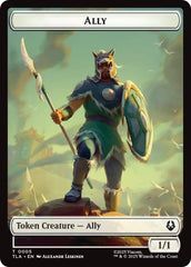 Ally (0005) // Clue (0014) Double-Sided Token [Avatar: The Last Airbender Tokens] | Spectrum Games