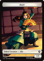 Ally (0007) // Clue (0018) Double-Sided Token [Avatar: The Last Airbender Tokens] | Spectrum Games