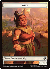 Ally (0008) // Clue (0016) Double-Sided Token [Avatar: The Last Airbender Tokens] | Spectrum Games