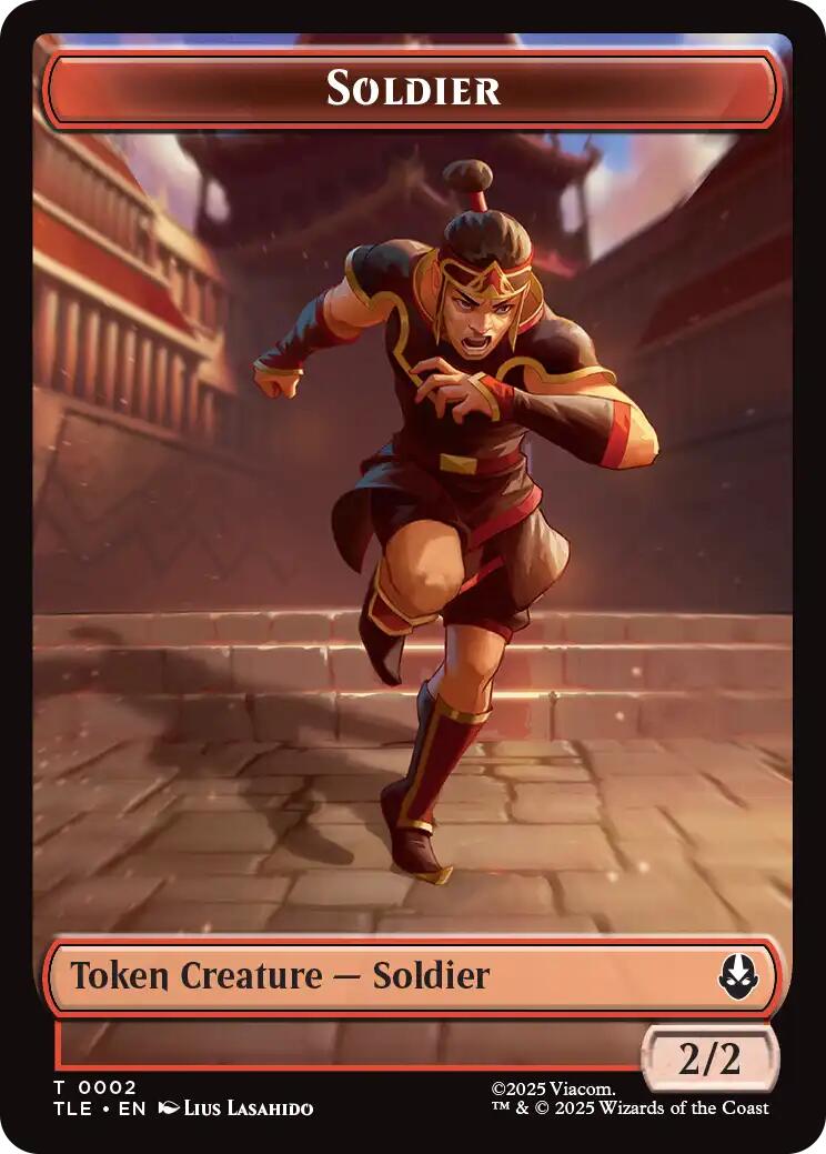 Soldier (0002) [Avatar: The Last Airbender Tokens] | Spectrum Games