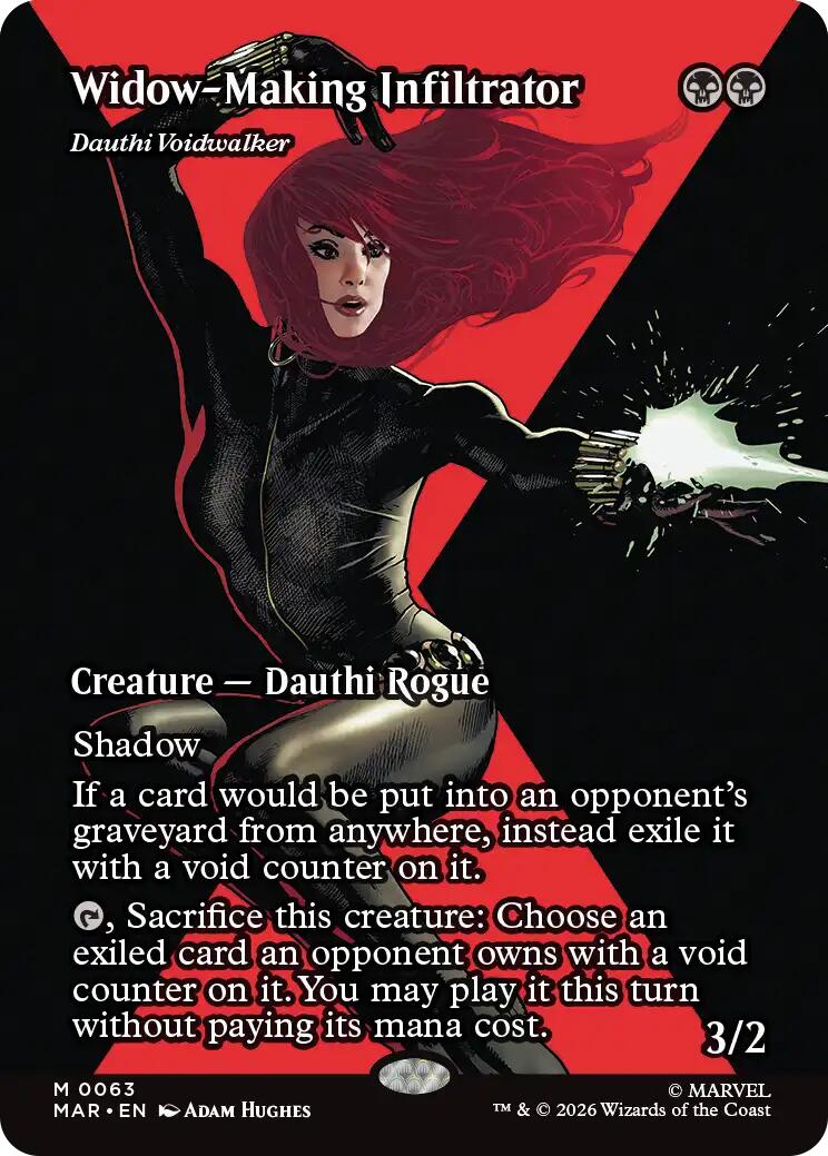 Widow-Making Infiltrator - Dauthi Voidwalker (Borderless) [Marvel Universe: Eternal-Legal] | Spectrum Games