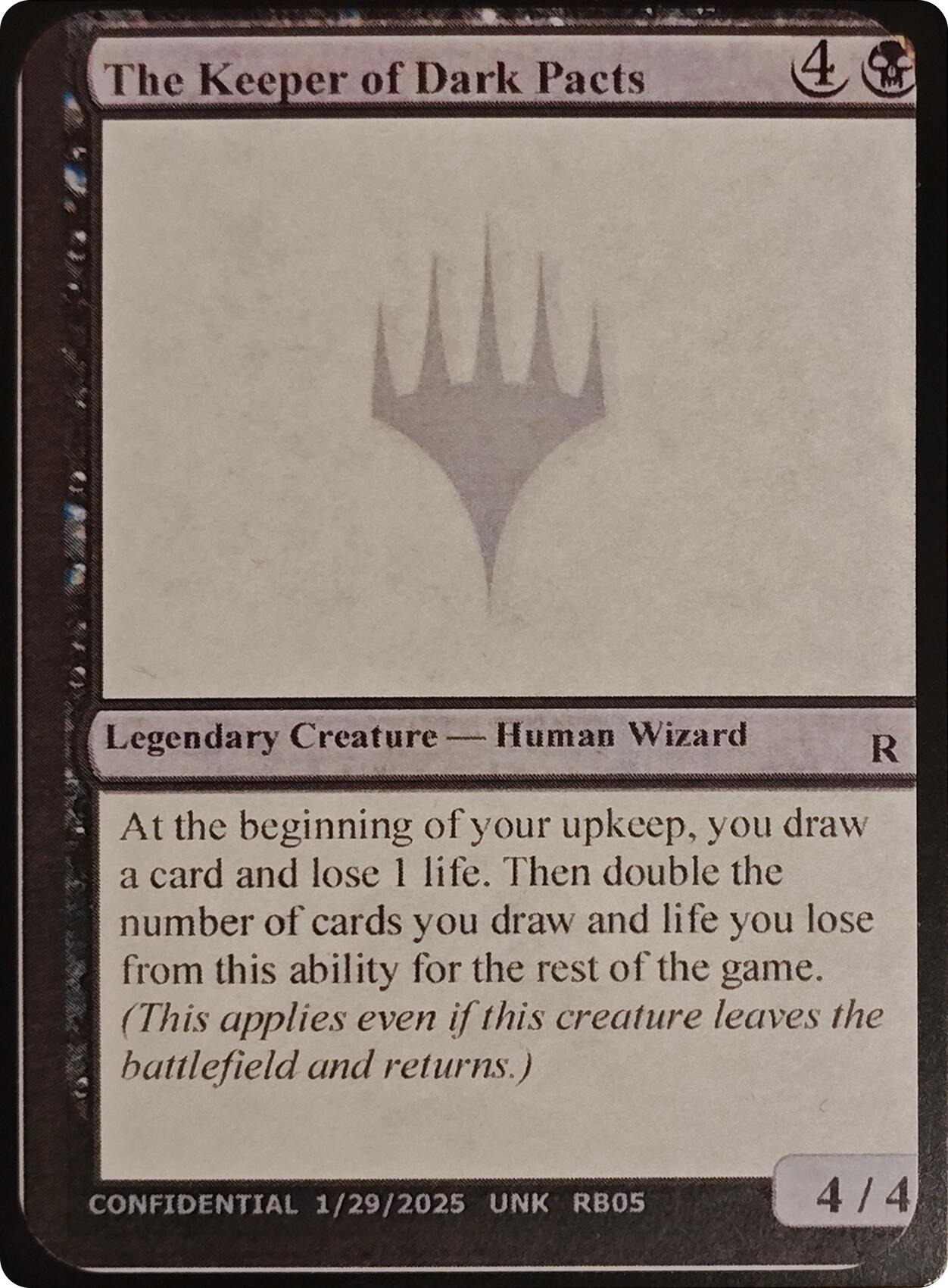 The Keeper of Dark Pacts [Unknown Event] | Spectrum Games