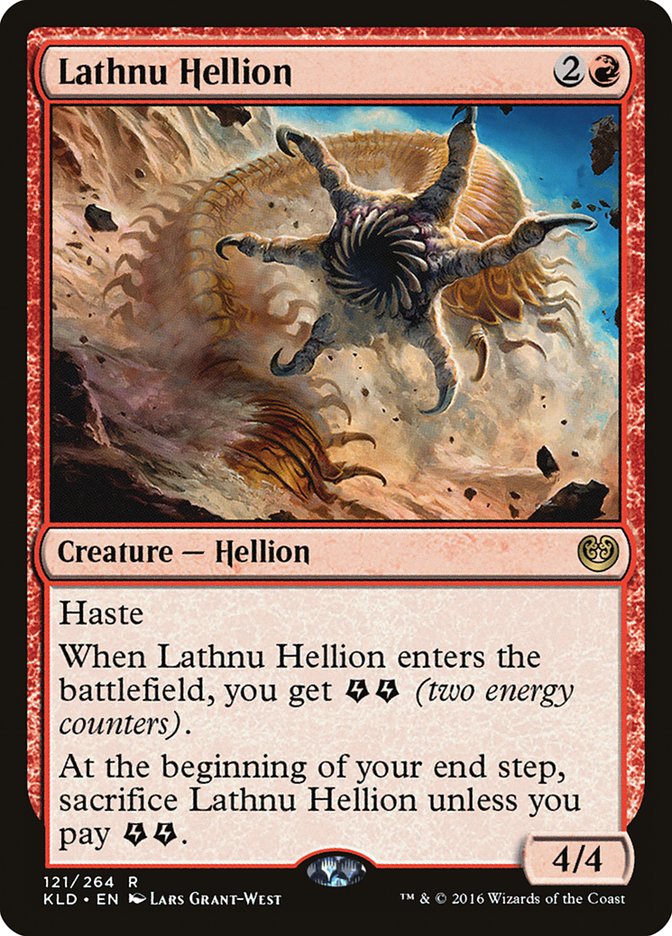 Lathnu Hellion [Kaladesh] | Spectrum Games