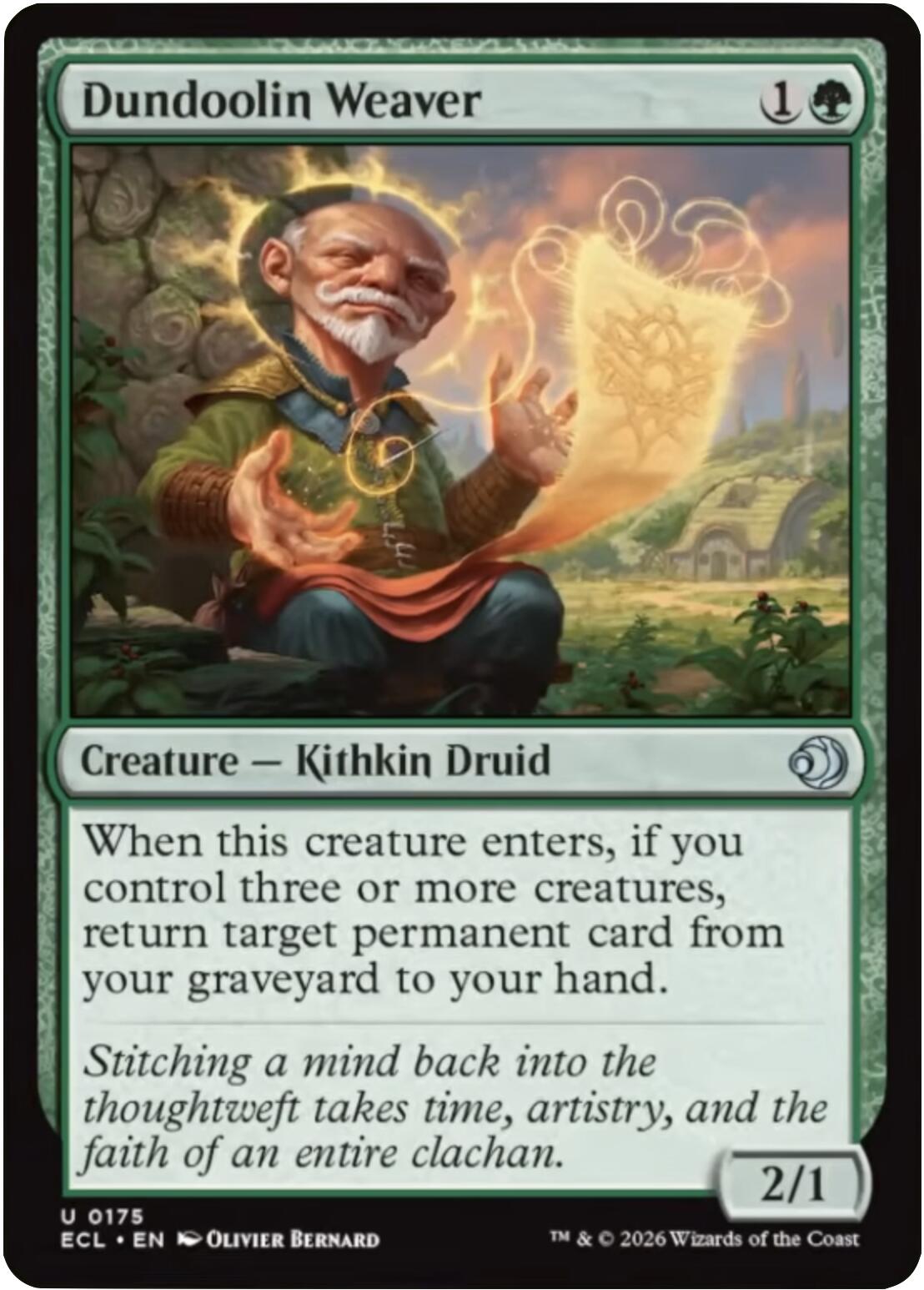 Dundoolin Weaver [Lorwyn Eclipsed] | Spectrum Games