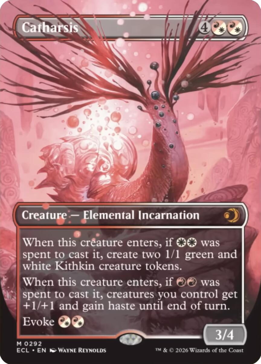 Catharsis (Borderless) [Lorwyn Eclipsed] | Spectrum Games