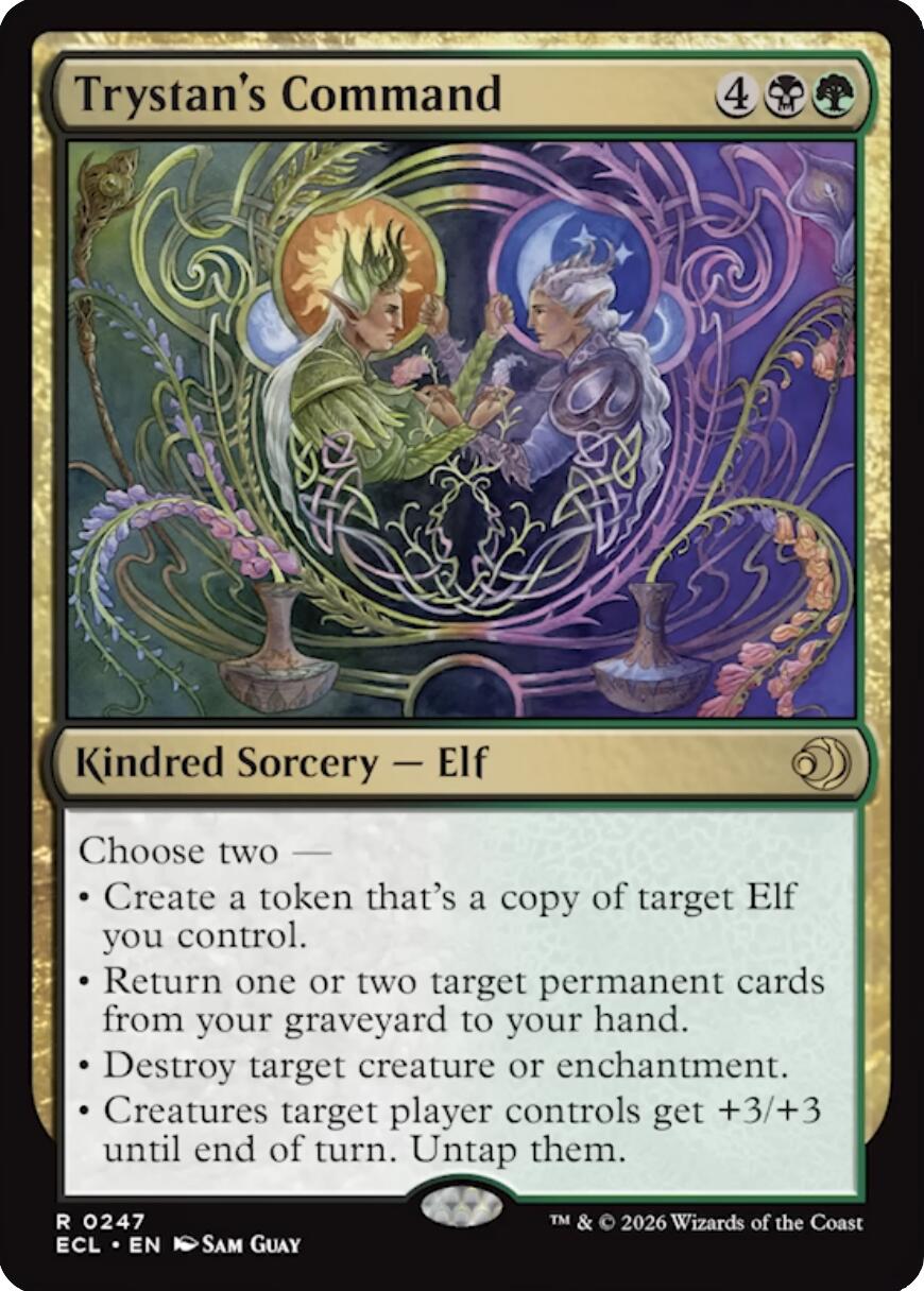 Trystan's Command [Lorwyn Eclipsed] | Spectrum Games