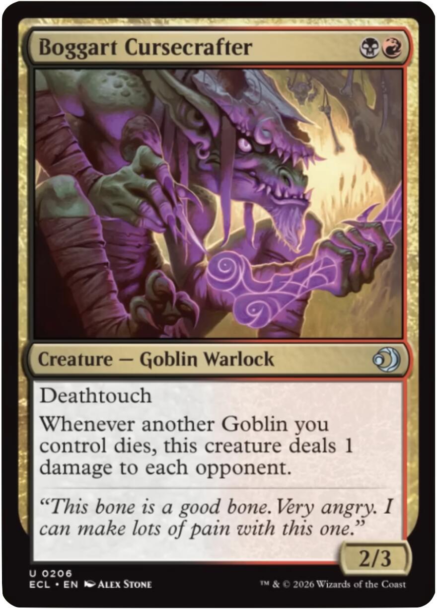 Boggart Cursecrafter [Lorwyn Eclipsed] | Spectrum Games