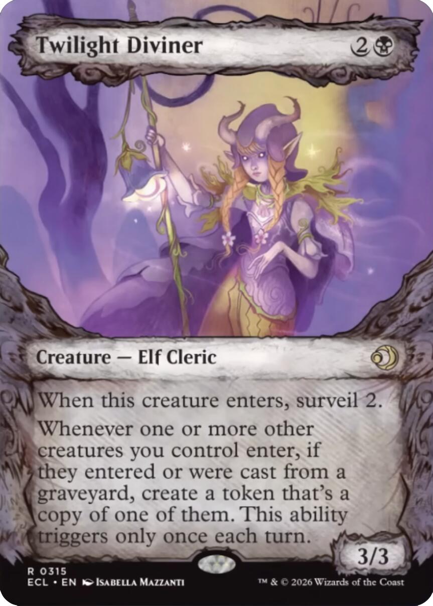 Twilight Diviner (Showcase) [Lorwyn Eclipsed] | Spectrum Games