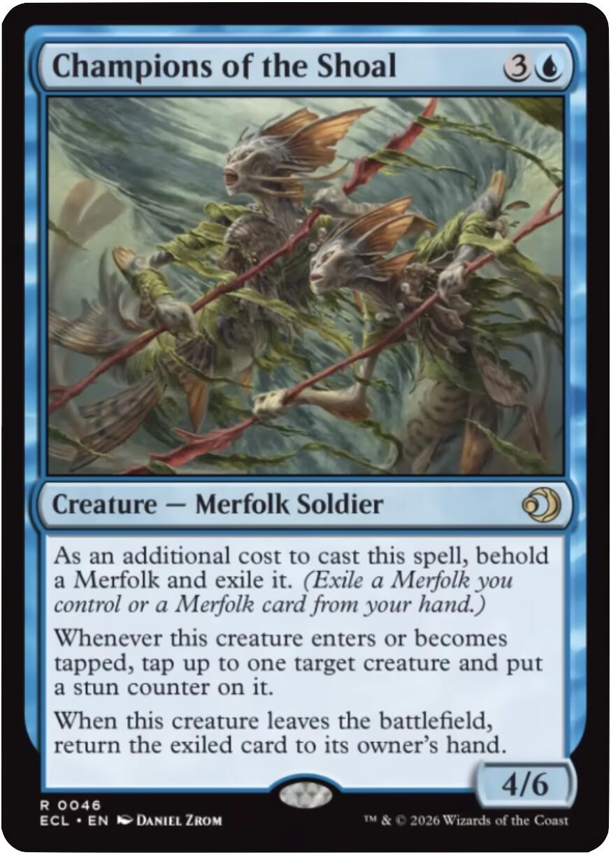 Champions of the Shoal [Lorwyn Eclipsed] | Spectrum Games